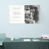 Minimale begrafenis | Moderne viering van het leve Spandoek (Beurs)