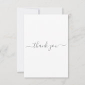 Minimale begrafenisdank bedankkaart (Achterkant)