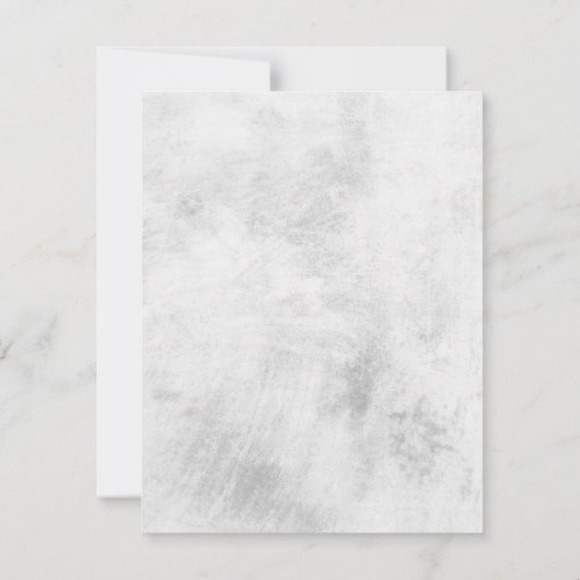 Minimale begrafenisherdenkingsfoto bedankkaart (Achterkant)