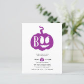 Minimale begroting BOO Halloween Basparty (Staand voorkant)