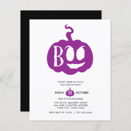 Minimale begroting BOO Halloween Basparty