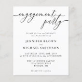 Minimale begroting voor een schone moderne service flyer (Voorkant)