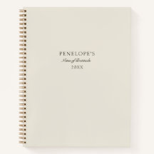 Minimale beige gepersonaliseerde moderne dankbaarh