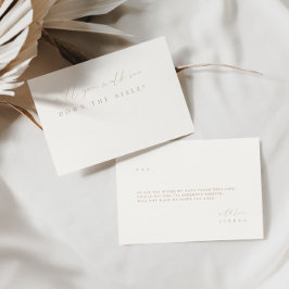 Minimale beige loopt me de Kaart voor het Aisle-vo