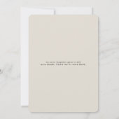 Minimale beige Sip Sip Hooray Engagement Party Kaart (Achterkant)