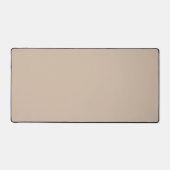 Minimale beige-tan-neutrale vaste elegant bureaumat (Voorkant)