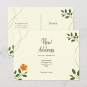 Minimale bekendmaking van Eucalyptus Leaves Greene Briefkaart (Voorkant / Achterkant)