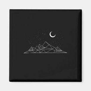 Minimale bergen geometrie buiten wandelen magneet