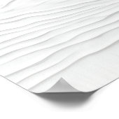 Minimale berglijn kunstposter poster (Hoek)