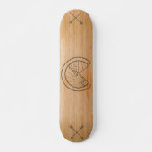 Minimale bergskateboard skateboard (Voorkant)