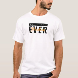 Minimale beste vader ooit Vaderdag T-shirt