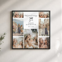 Minimale Beste Vrienden Moderne BFF Fotocadeau