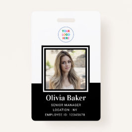 Minimale beveiliging van zwarte Logo Badge