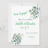 Minimale Bladerige Uitnodiging tot Inzet (Voorkant)