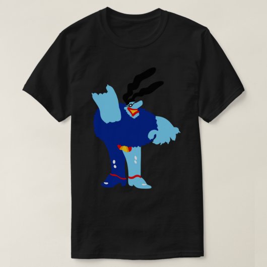 Minimale blauwe betekenis Klassieke T-Shirt (Design voorkant)