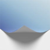 Minimale Blauwe Gradiënt Achtergrond Cadeaupapier (Hoek)