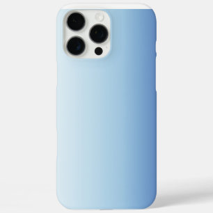 Minimale Blauwe Gradiënt Achtergrond iPhone 16 Pro Max Hoesje