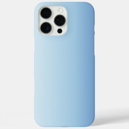 Minimale Blauwe Gradiënt Achtergrond Case-Mate iPhone Case (Achterkant)