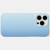 Minimale Blauwe Gradiënt Achtergrond Case-Mate iPhone Case (Achterkant (horizontaal))
