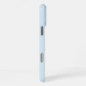 Minimale Blauwe Gradiënt Achtergrond iPhone Hoesje (Rechterkant)