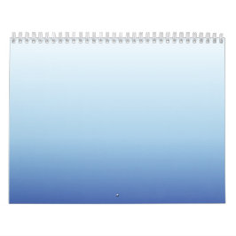 Minimale Blauwe Gradiënt Achtergrond Kalender
