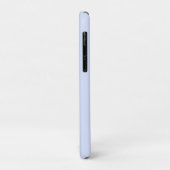 Minimale blauwe Verenigde Staten kaartillustratie Case-Mate iPhone Case (Achterkant/links)