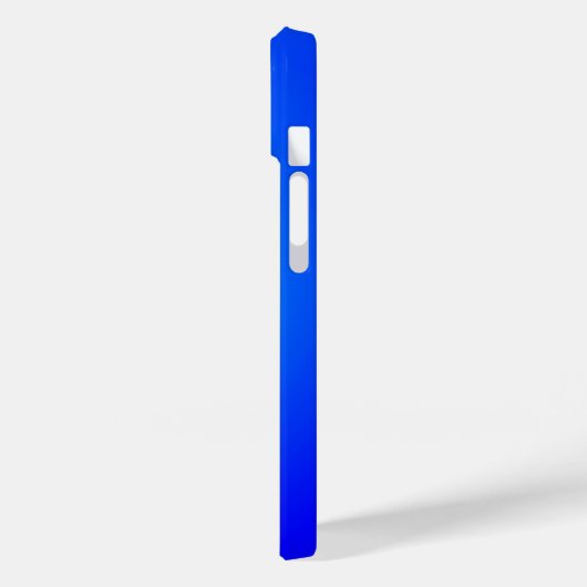 Minimale blauwe vlinder Case-Mate iPhone case (Achterkant / Links)