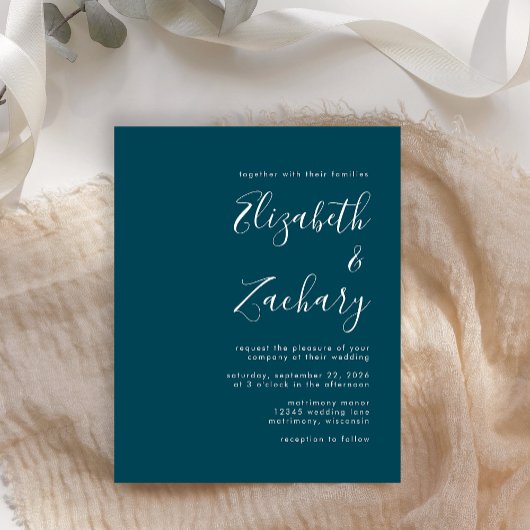 Minimale Blauwgroen blauwe QR-code voor budgetbind