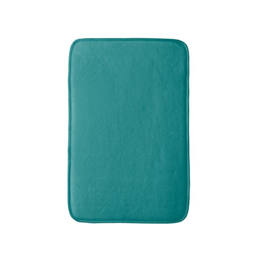 Minimale blauwgroen blauwe, zuivere elegante moder badmat (Voorkant Verticaal)