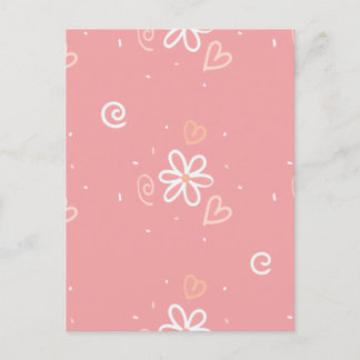 Minimale bloei feestdagenkaart