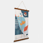 Minimale bloei hangend wandkleed (Gebogen)