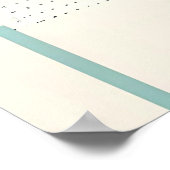Minimale Bloei Poster (Hoek)