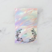 Minimale bloem bedankkaart (Binnen)