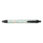Minimale bloem zwarte inkt pen (Achterkant)