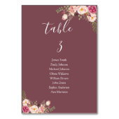 Minimale bloemenblush roze bruiloft kaart (Voorkant)