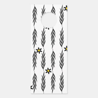Minimale bloemloze naadloze moderne botanische mad deurhanger