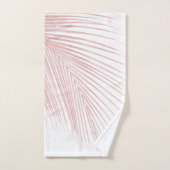 Minimale blush roze lef-droom #1 #tropical bad handdoek (Handdoek)