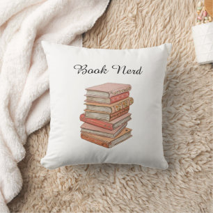 Minimale Boek Liefhebber Nerdy Elegant Cadeau Esth Kussen