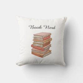 Minimale Boek Liefhebber Nerdy Elegant Cadeau Esth Kussen