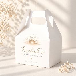 Minimale Bohemien Zon Neutraal Douche Favorietje V Bedankdoosjes