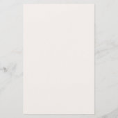 Minimale Boho, Boheemse, Moderne Bruiloft Menu (Achterkant)