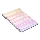 Minimale Boho Chic Abstracte lijnen Notitieboek (Rechterzijde)