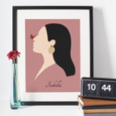 Minimale Boho Chic Art Poster