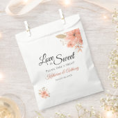 Minimale Boho Floral Bruiloft Favor Bag Bedankzakje (Geknipt)