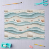 Minimale Boho-strandpatroon Tissuepapier (Craft)