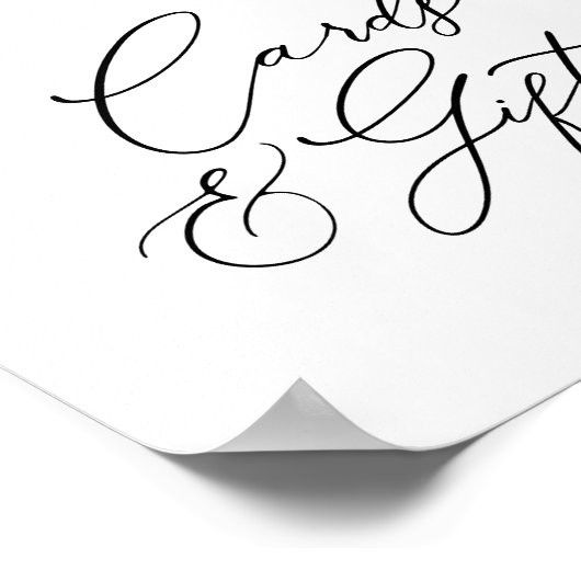 Minimale Boho Vrijgezellenfeest Kaarten en geschen Poster (Hoek)