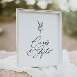 Minimale Boho Vrijgezellenfeest Kaarten en geschen Poster