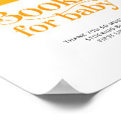 Minimale boho-zonneboeken voor baby poster (Hoek)