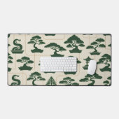 Minimale Bonsai Boom - Japandi Zen Tuinieren Bureaumat (Keyboard & Muis)