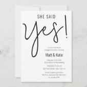 Minimale boodschap: ja, ja, partij kaart (Voorkant)